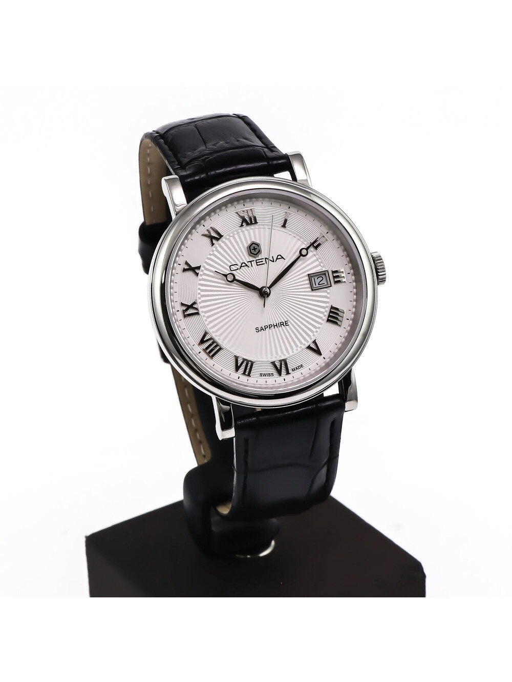 CATENA Swiss Made Ronda 40 mm CAH024 40 mm White Men, Unisex